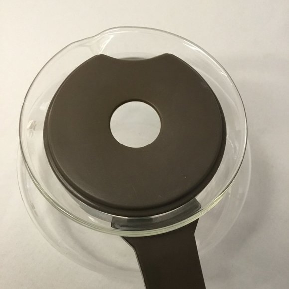 Mr. Coffee Kitchen Vintage Mr Coffee Glass Replacement Pot Carafe 8 Cup Daisys Brown Handle